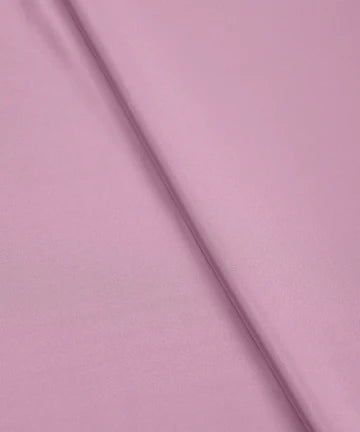 Lavender Plain Dyed Natural Crepe Fabric