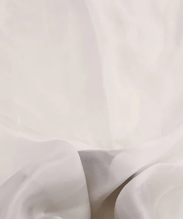 75 gsm Pure Dyeable falling Organza Fabric