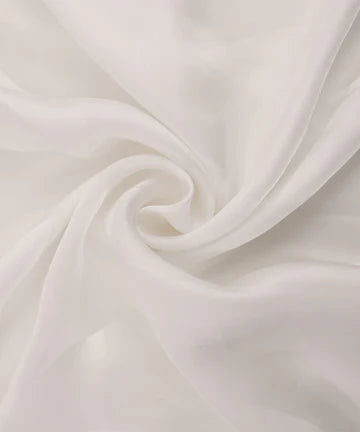 75 gsm Pure Dyeable falling Organza Fabric